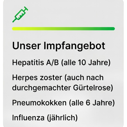 Impfangebot
